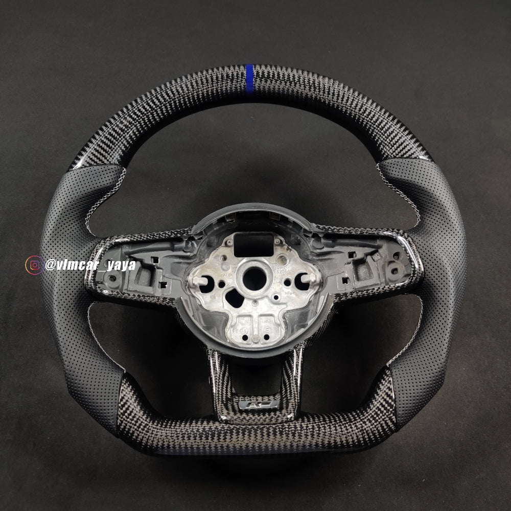 Private Custom Carbon Fiber Steering Wheel For Volkswagen Golf7 MK7 R GTI VW