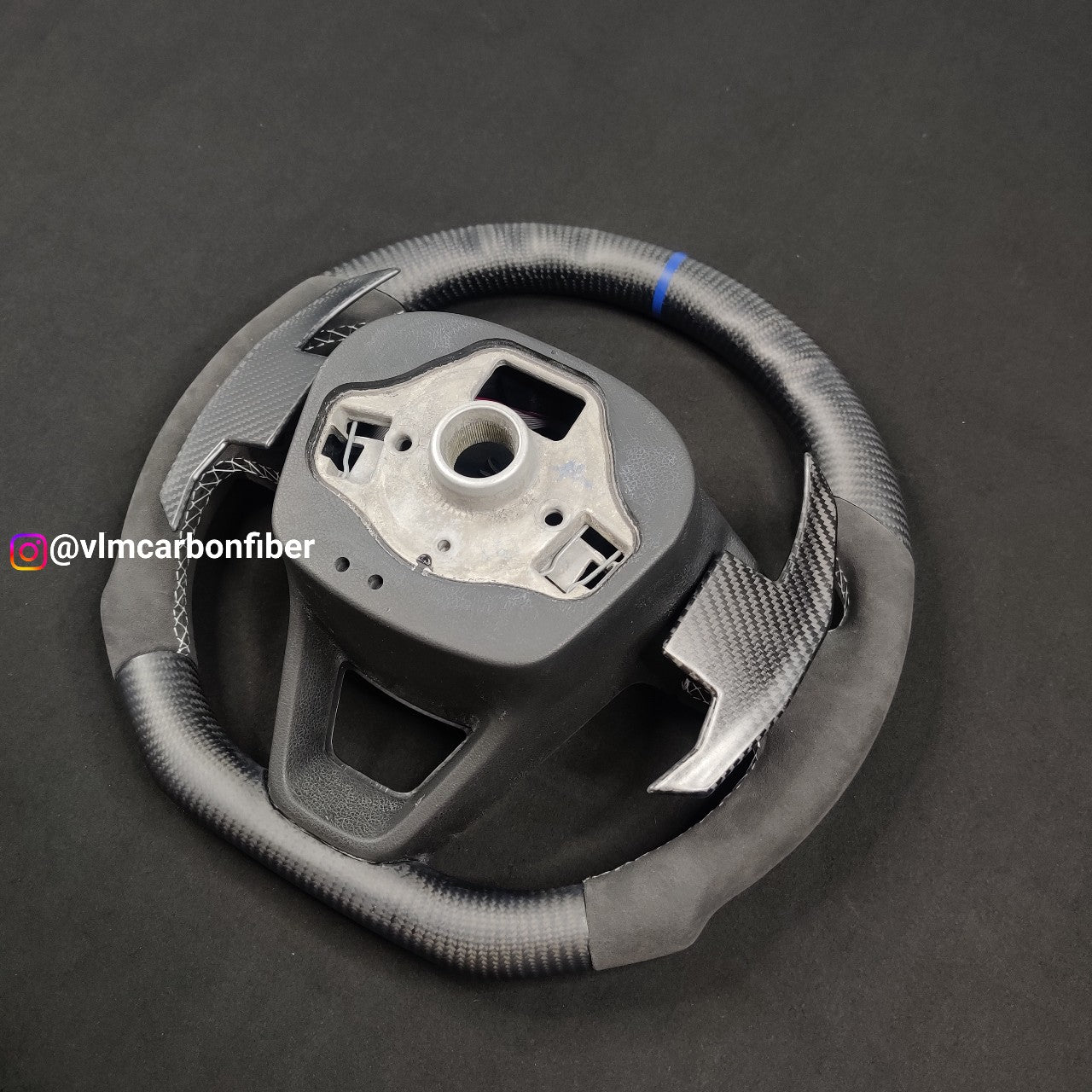 Private Custom Carbon Fiber Steering Wheel For Seat Leon Cupra R ST Ateca FR IBIZA