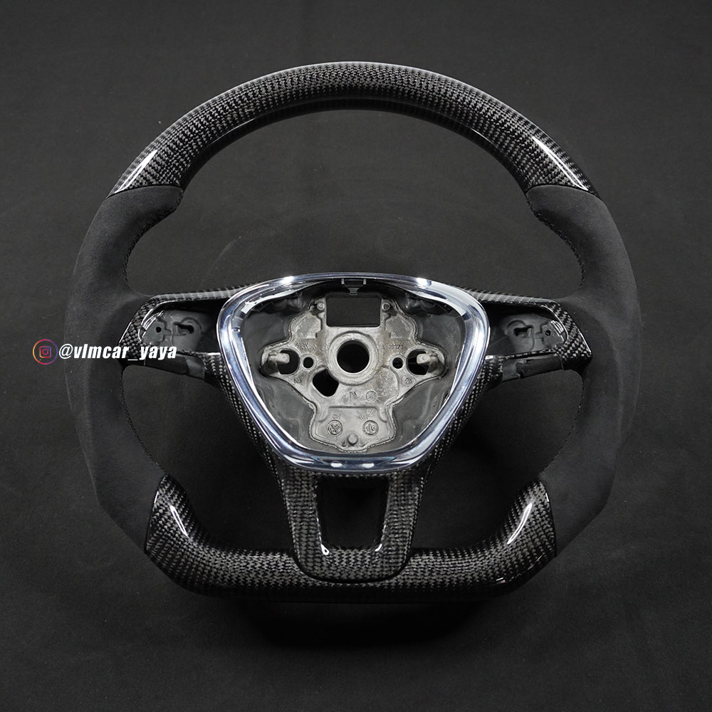 Private Custom Carbon Fiber Steering Wheel For Volkswagen Golf MK7 Tiguan Jetta Passat VW