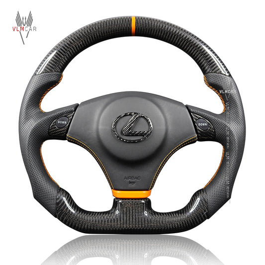 Private Custom Carbon Fiber Steering Wheel For Lexus IS200 IS300