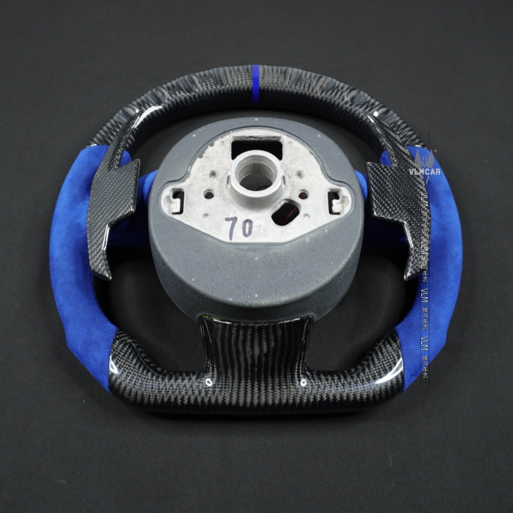 Private Custom Carbon Fiber Steering Wheel For Audi A1 S1 S3 S4 S5 RS3 RS4 RS5 SQ5