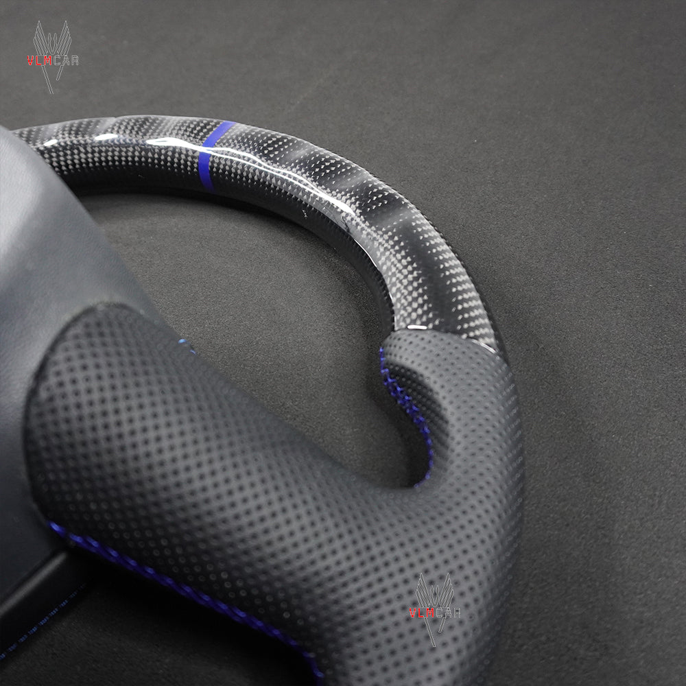 Private Custom Carbon Fiber Steering Wheel For Audi A3 A4 A6 RS Q5 Q7