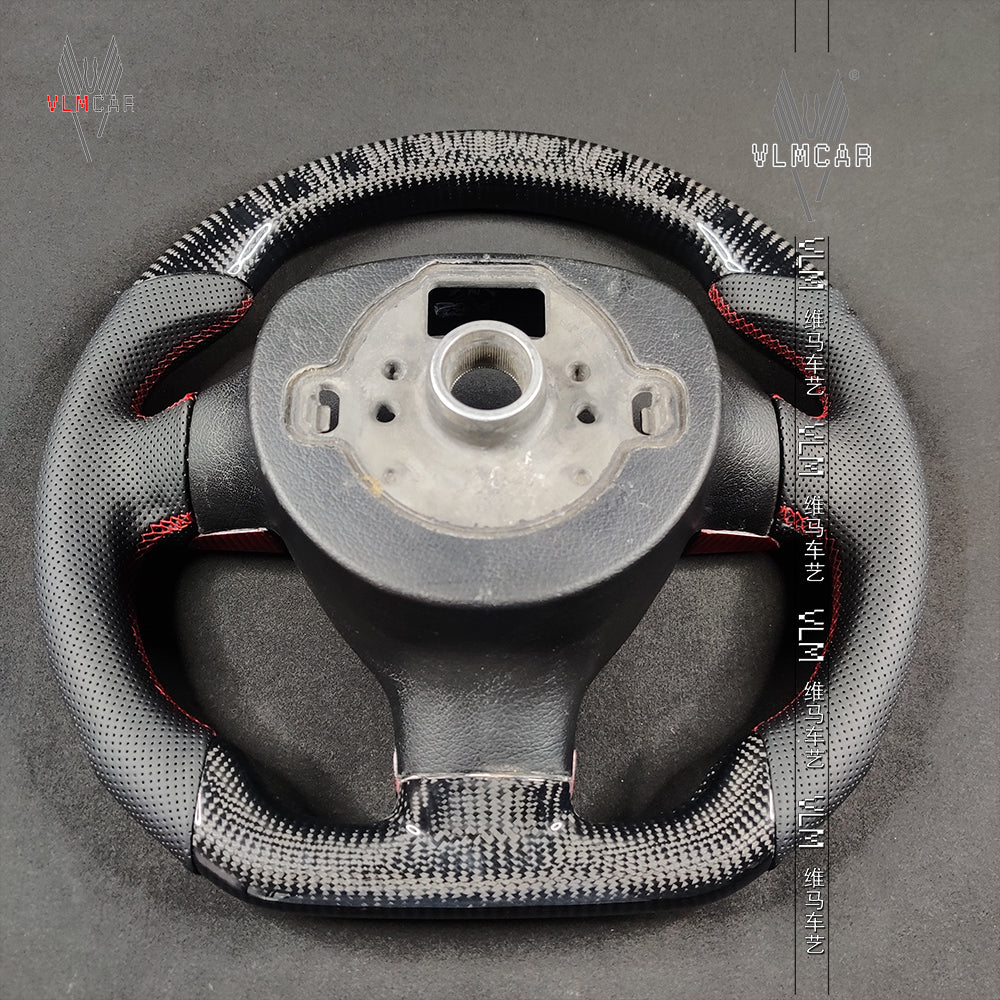 Private Custom Carbon Fiber Steering Wheel For Volkswagen Golf5 MK5 GTI VW