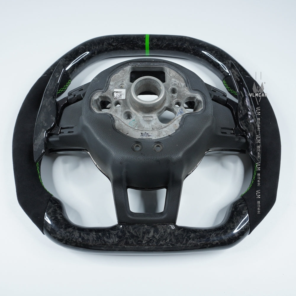 Private Custom Carbon Fiber Steering Wheel For Volkswagen Golf7 MK7 R GTI VW