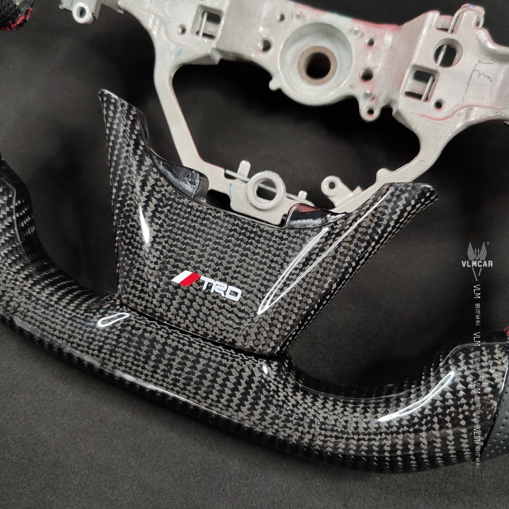 Private Custom Carbon Fiber Steering Wheel For Toyota Camry / Avalon