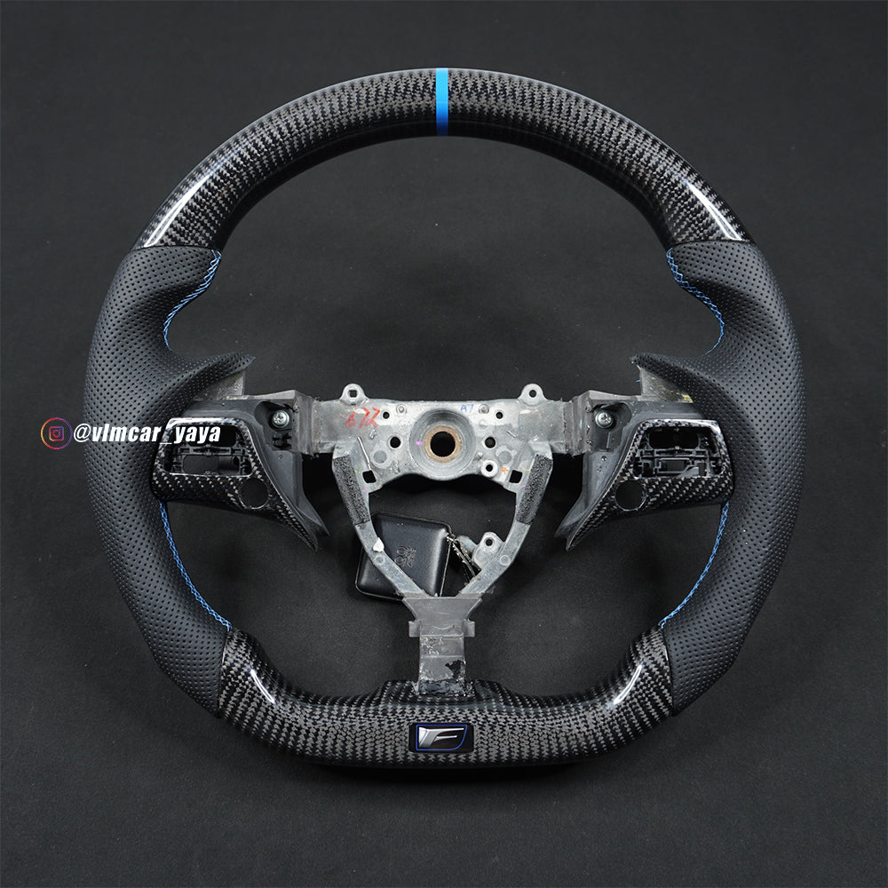 Private Custom Carbon Fiber Steering Wheel For Lexus GS / GS250 / GS350 / GS300 / GS400 / GS430 /  GS450