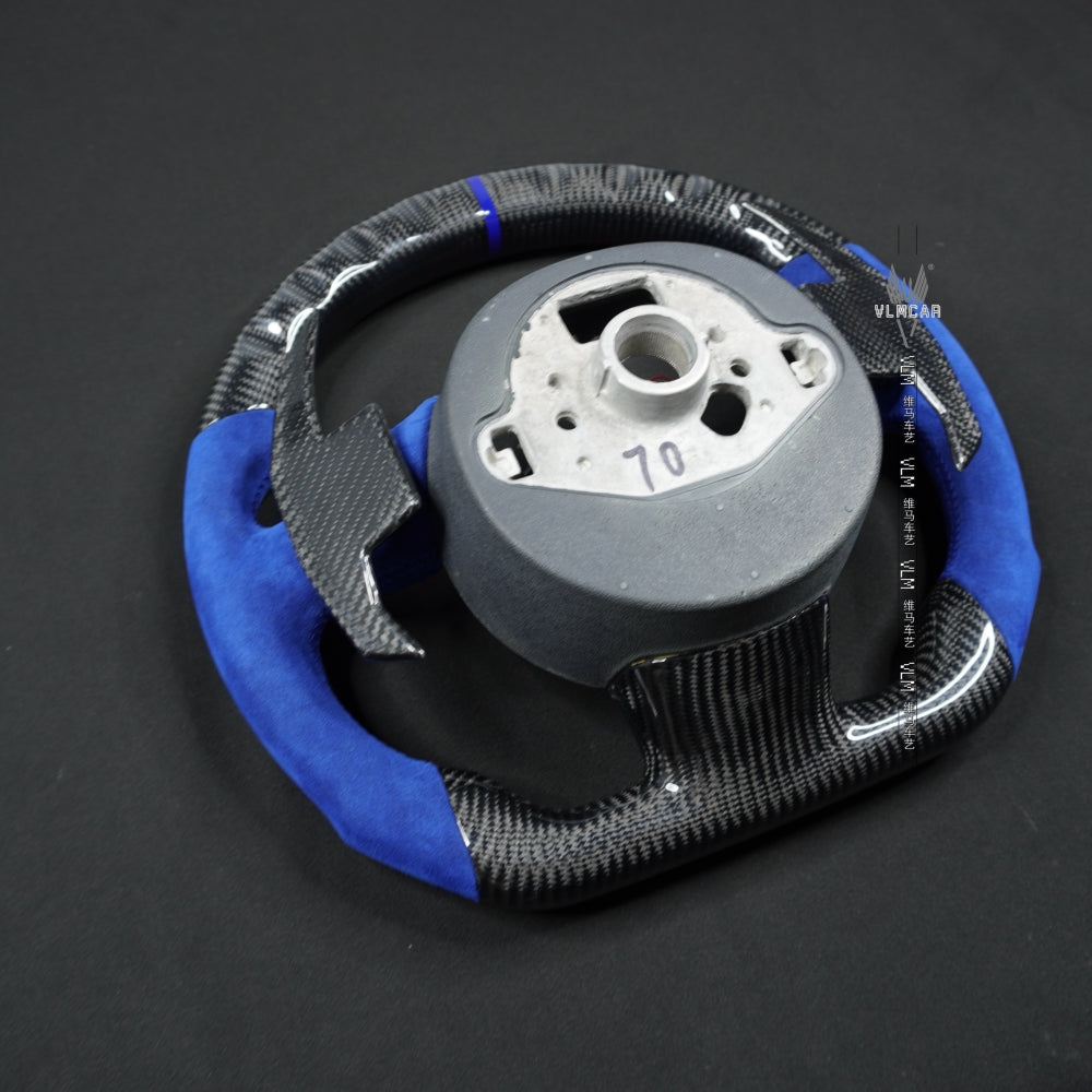 Private Custom Carbon Fiber Steering Wheel For Audi A1 S1 S3 S4 S5 RS3 RS4 RS5 SQ5