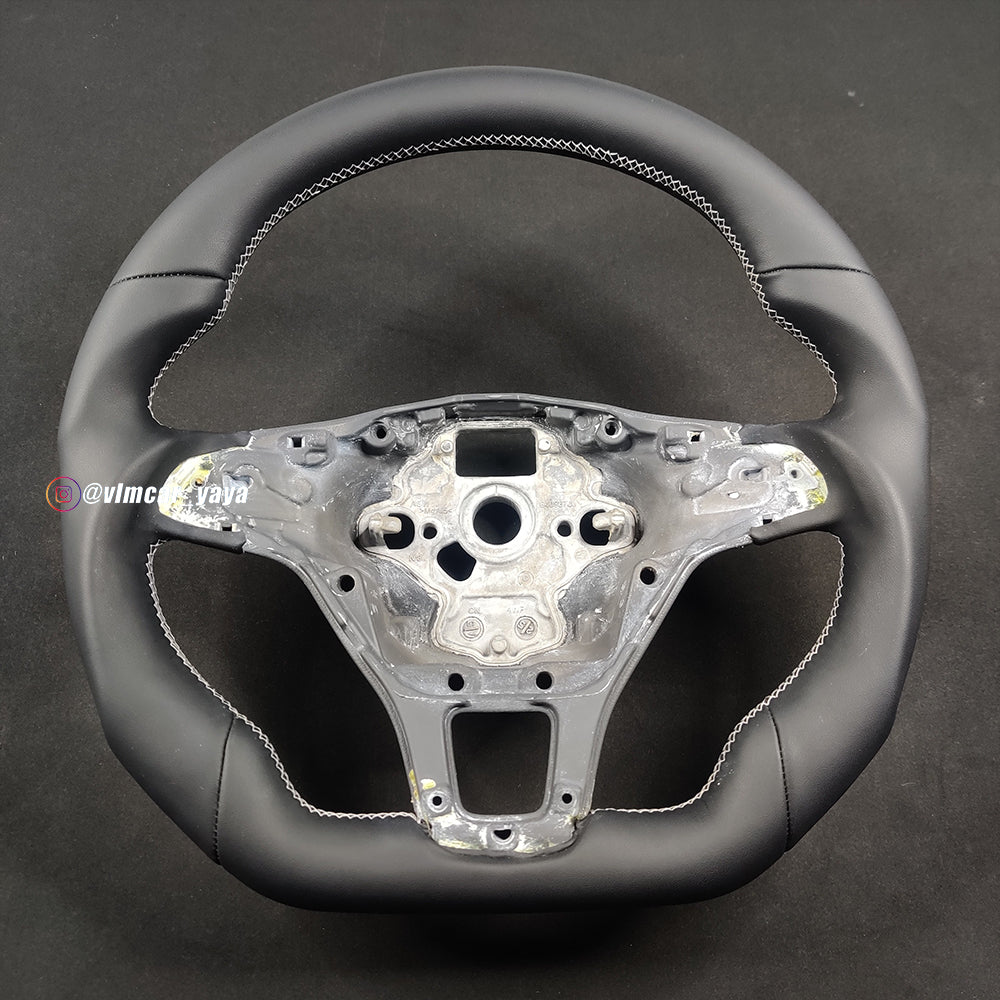Private Custom Carbon Fiber Steering Wheel For Volkswagen Golf MK7 Tiguan Jetta Passat VW