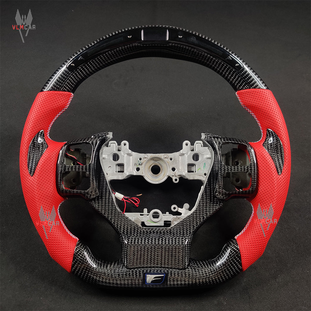 Private Custom Carbon Fiber Steering Wheel For Lexus IS / ISF / RC / RCF / GSF