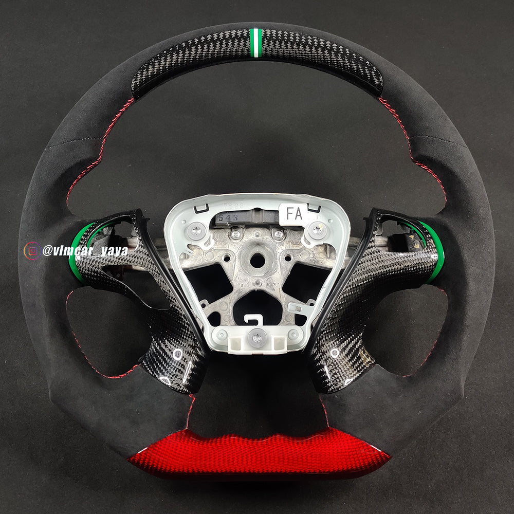 Private Custom Carbon Fiber Steering Wheel For Infiniti Q70 / M37