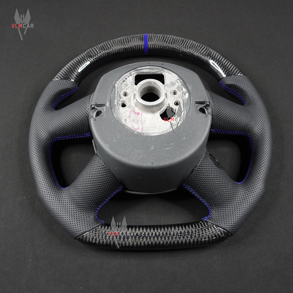 Private Custom Carbon Fiber Steering Wheel For Audi A3 A4 A6 RS Q5 Q7