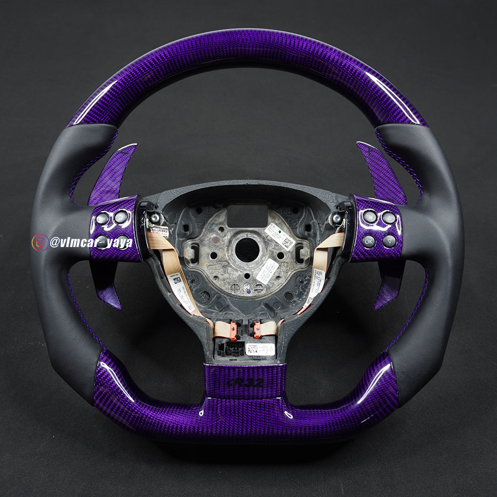 Private Custom Carbon Fiber Steering Wheel For Volkswagen Golf5 MK5 GTI VW