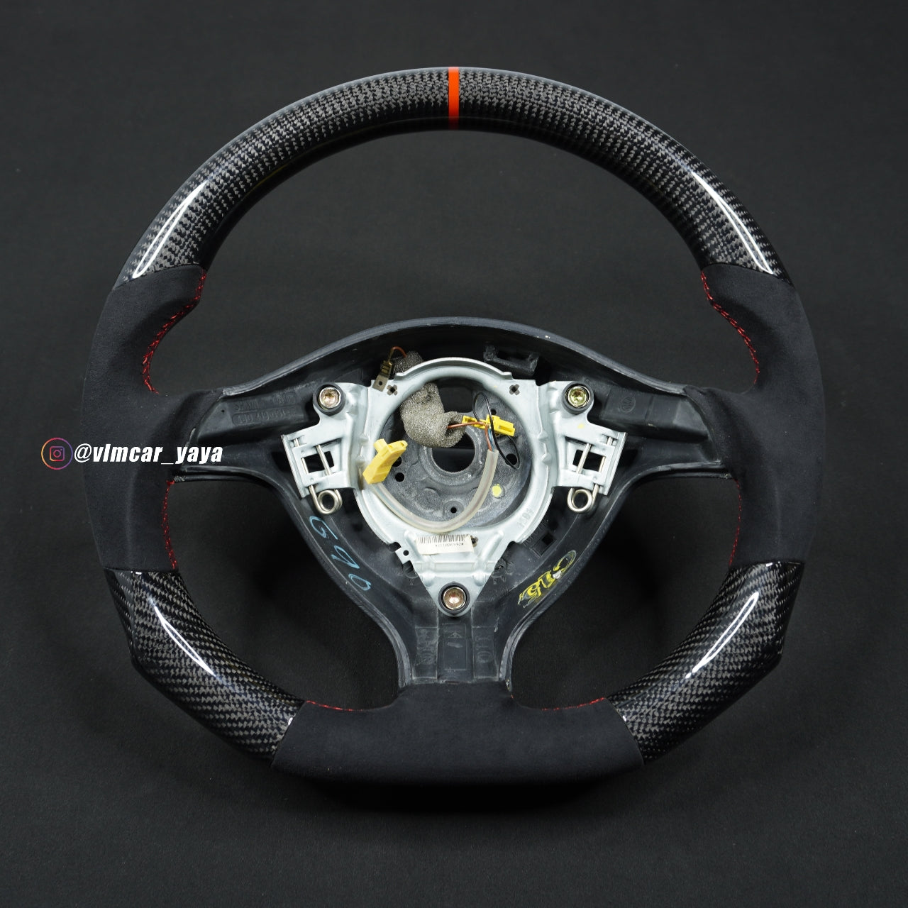 Private Custom Carbon Fiber Steering Wheel For Volkswagen Golf4 MK4 GTI VW