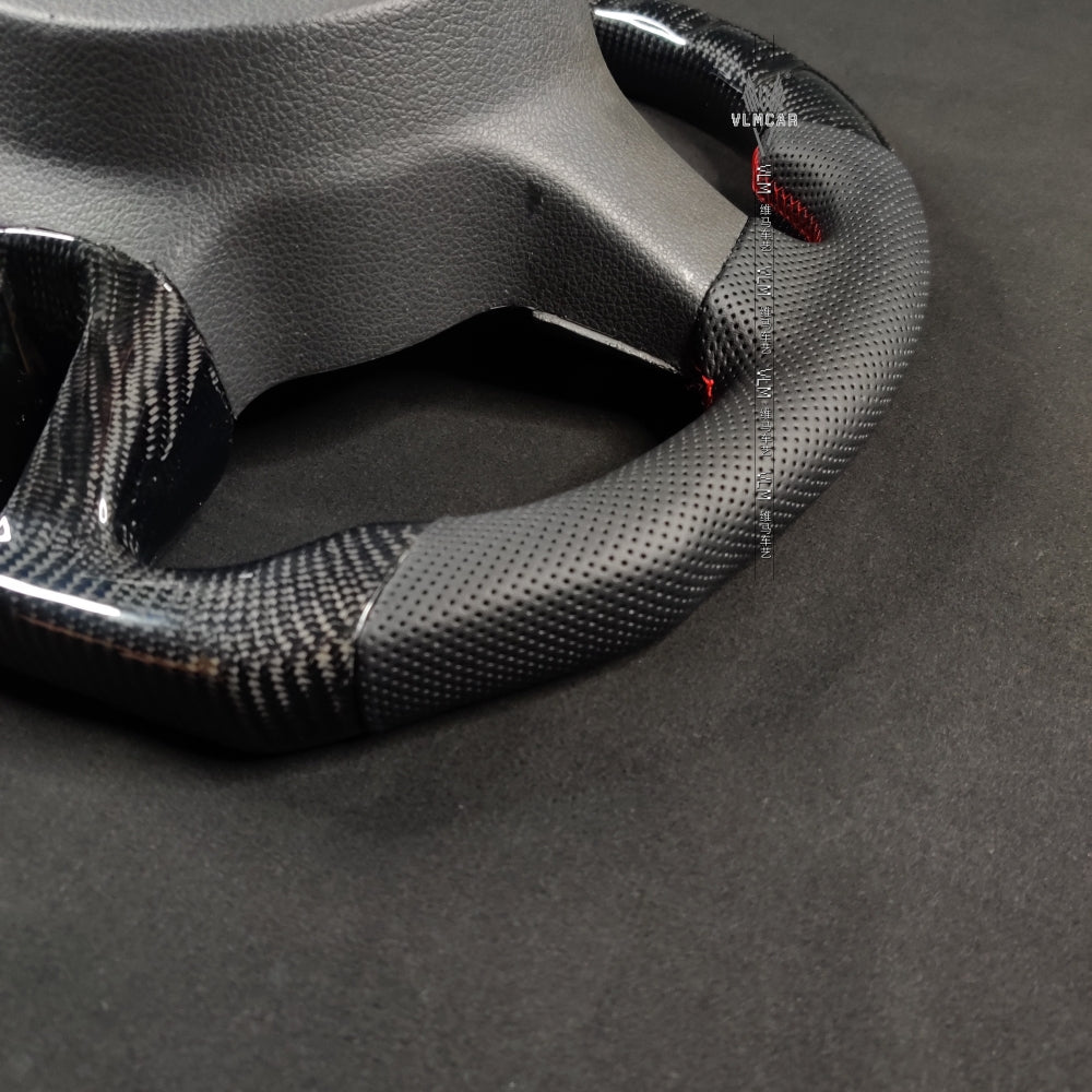 Private Custom Carbon Fiber Steering Wheel For Volkswagen Normal MK6 Golf6 VW