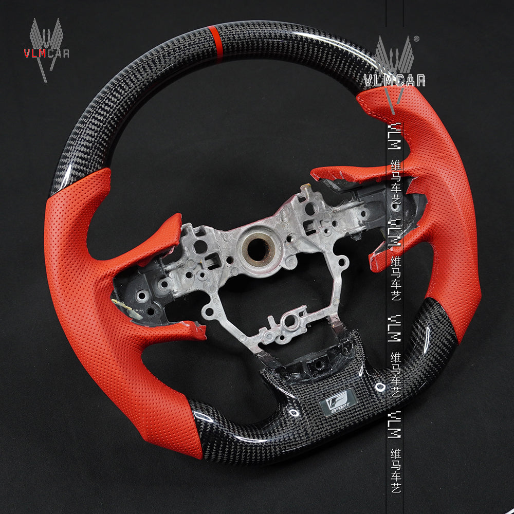 Private Custom Carbon Fiber Steering Wheel For Lexus ES / GS / LM / GX / ES / RX / LX