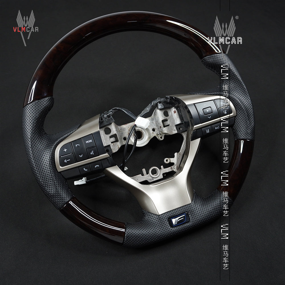 Private Custom Carbon Fiber Steering Wheel For Lexus ES / GS / LM / GX / ES / RX / LX