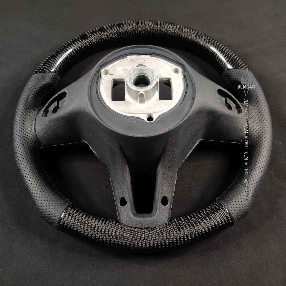 Private Custom Carbon Fiber Steering Wheel For Mercedes Benz A B C-Class AMG