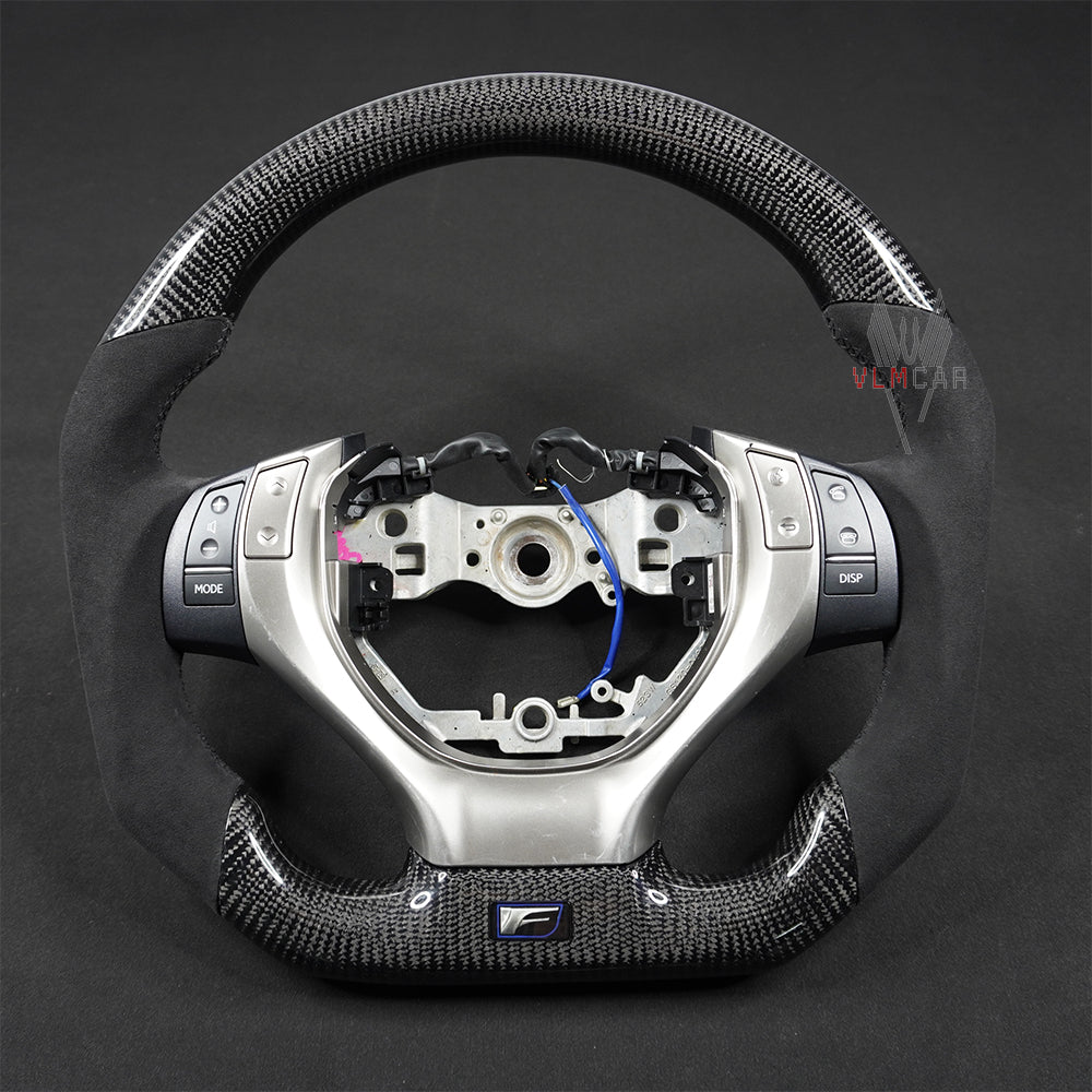 Private Custom Carbon Fiber Steering Wheel For Lexus GS / GS250 / GS350 / GS300 / GS400 / GS430 /  GS450
