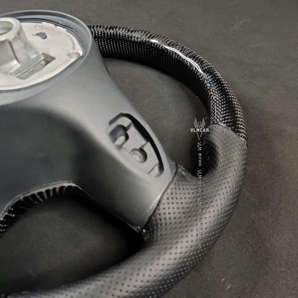 Private Custom Carbon Fiber Steering Wheel For Mercedes Benz A B C-Class AMG