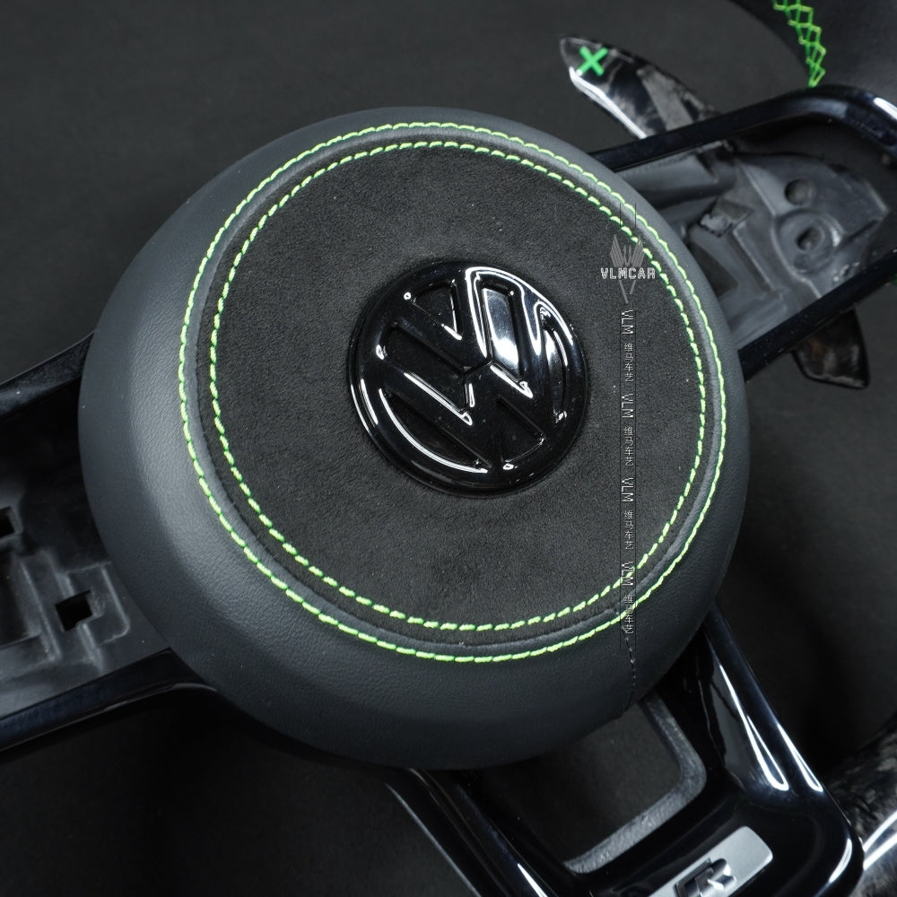Private Custom Carbon Fiber Steering Wheel For Volkswagen Golf7 MK7 R GTI VW