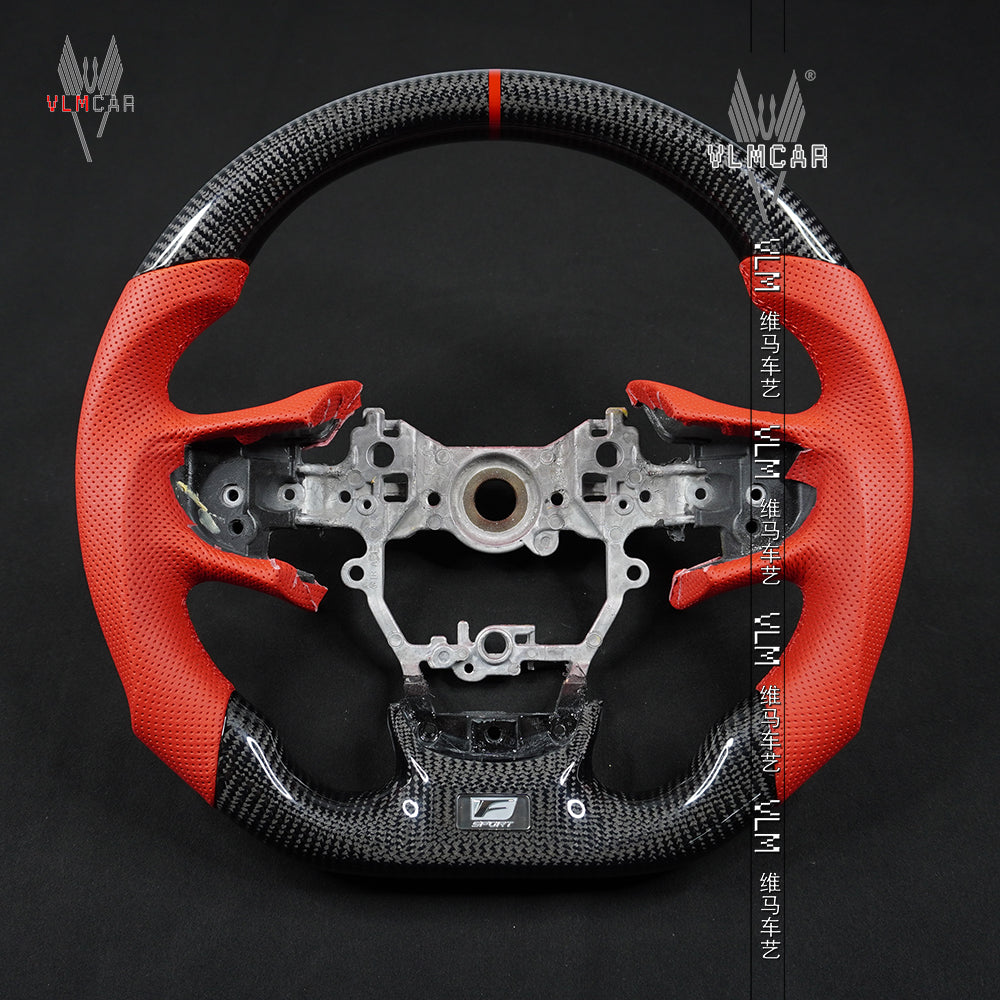 Private Custom Carbon Fiber Steering Wheel For Lexus ES / GS / LM / GX / ES / RX / LX