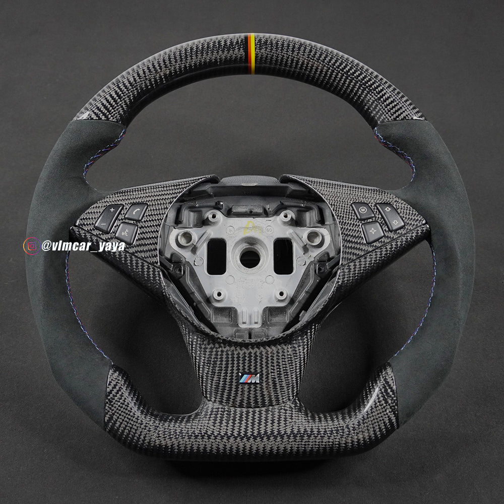 Private Custom Carbon Fiber Steering Wheel For BMW 5 Series E60 M5