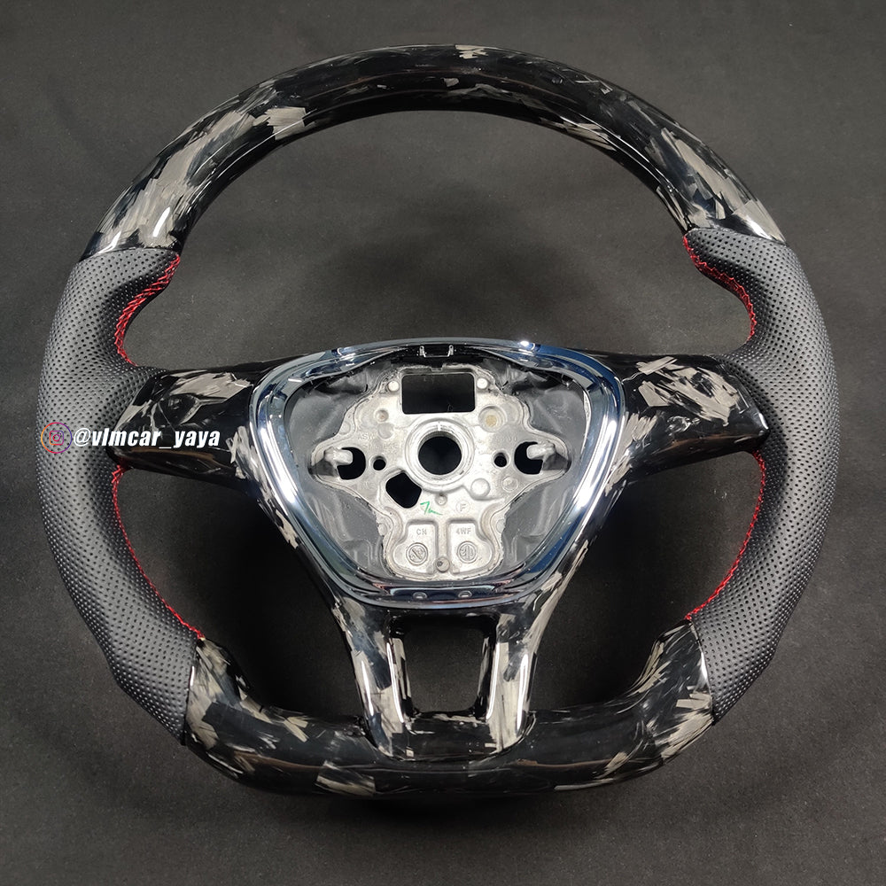 Private Custom Carbon Fiber Steering Wheel For Volkswagen Golf MK7 Tiguan Jetta Passat VW