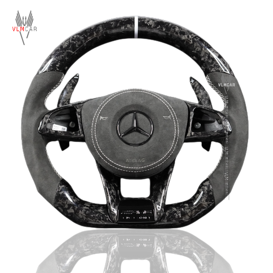 Private Custom Carbon Fiber Steering Wheel For Benz C-class CLA GLA W205 W117 W176
