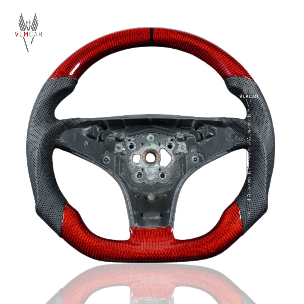 Private Custom Carbon Fiber Steering Wheel For Mercedes Benz SLK R171