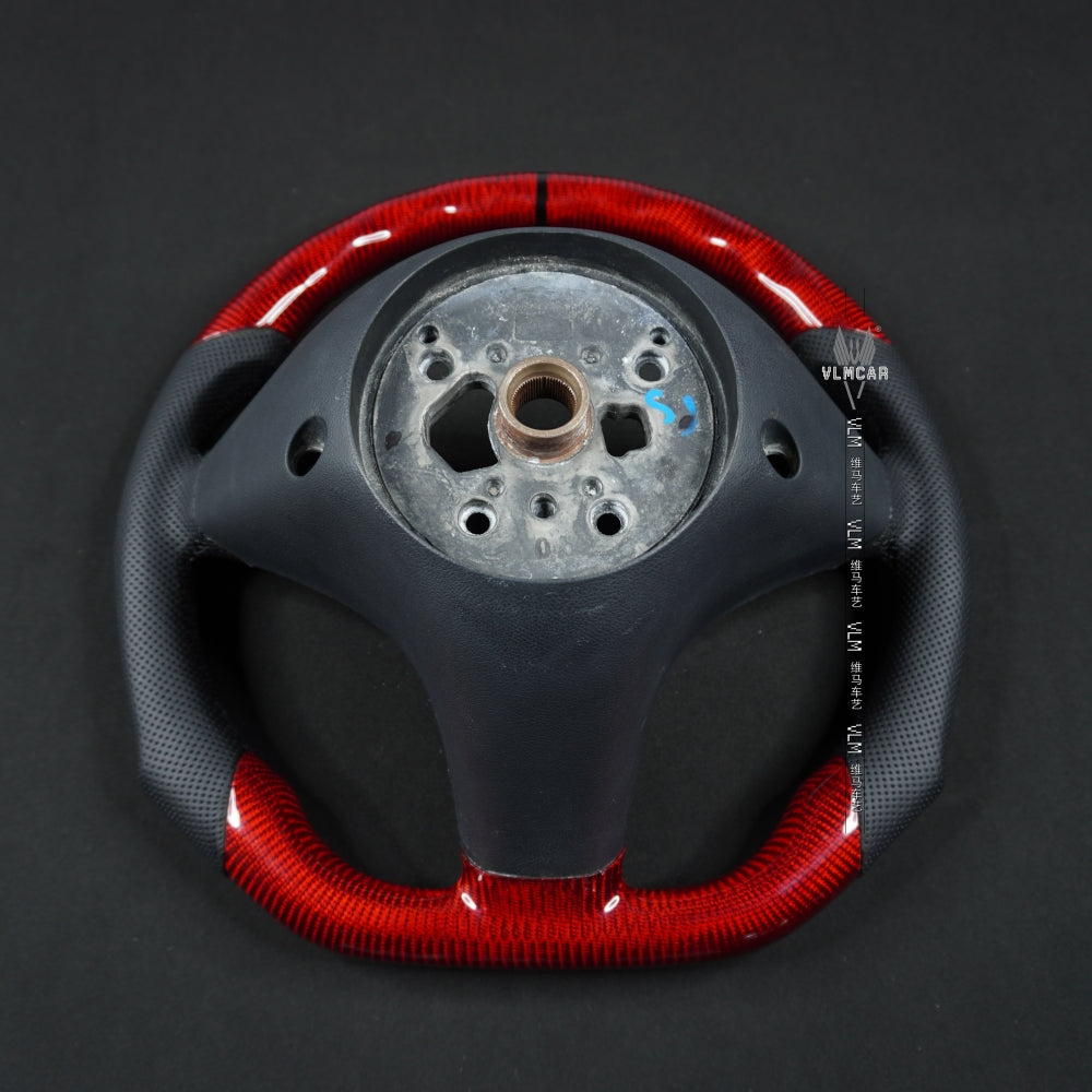 Private Custom Carbon Fiber Steering Wheel For Mercedes Benz SLK R171