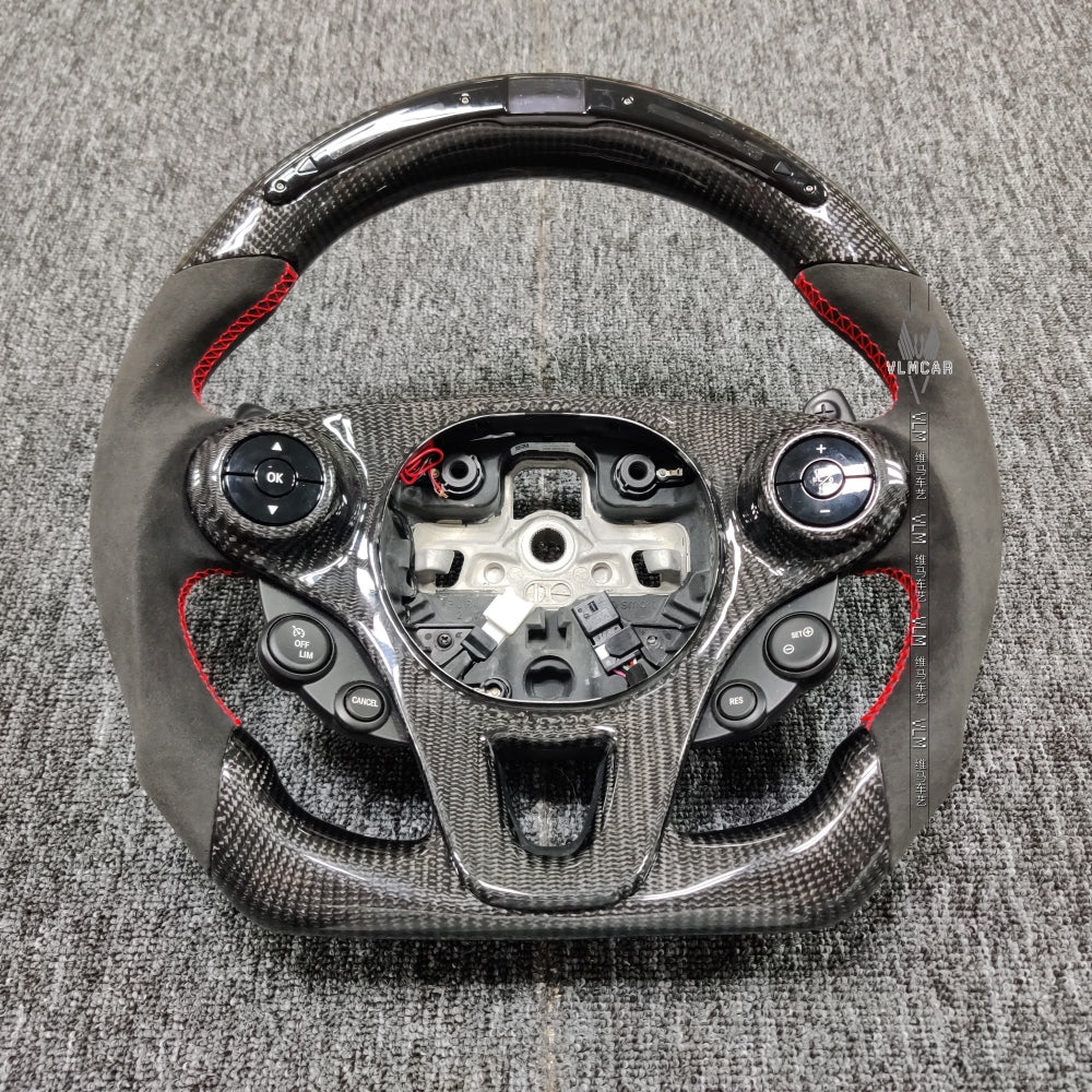 Private Custom Carbon Fiber Steering Wheel For Benz Smart 453