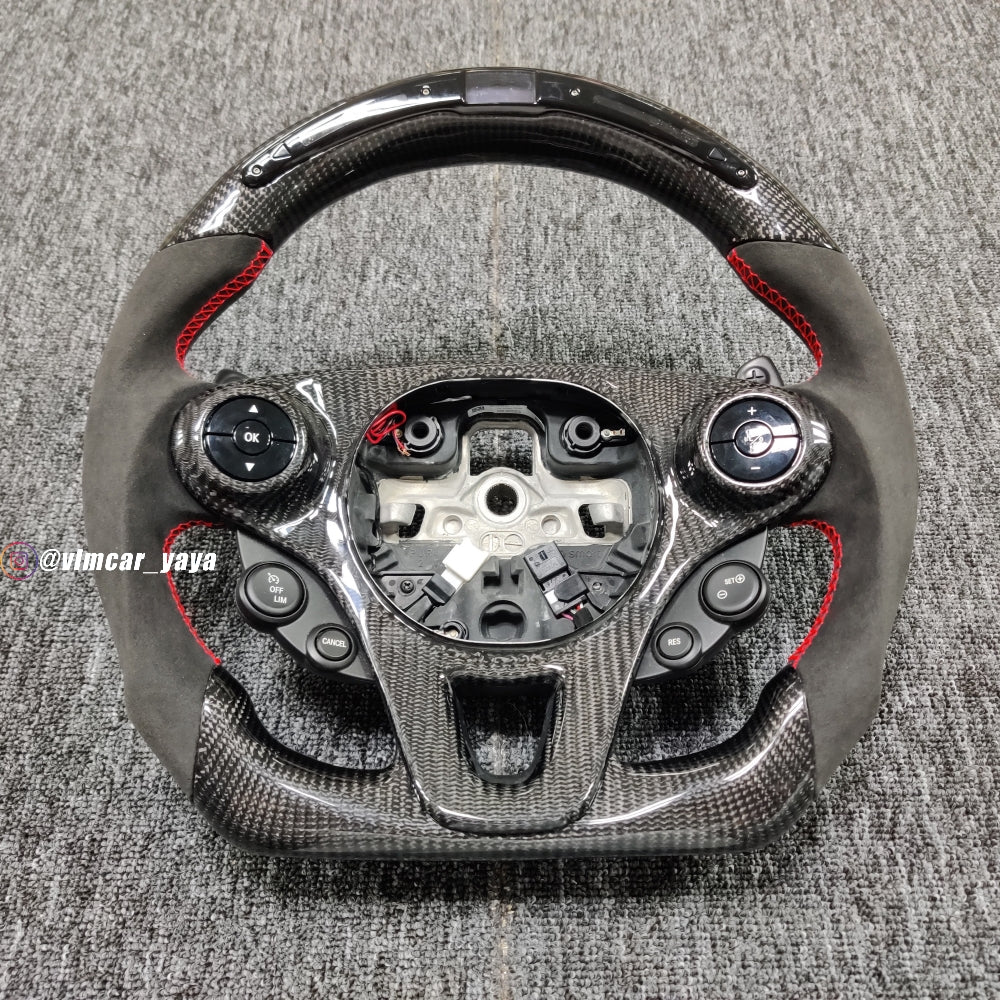 Private Custom Carbon Fiber Steering Wheel For Benz Smart 453