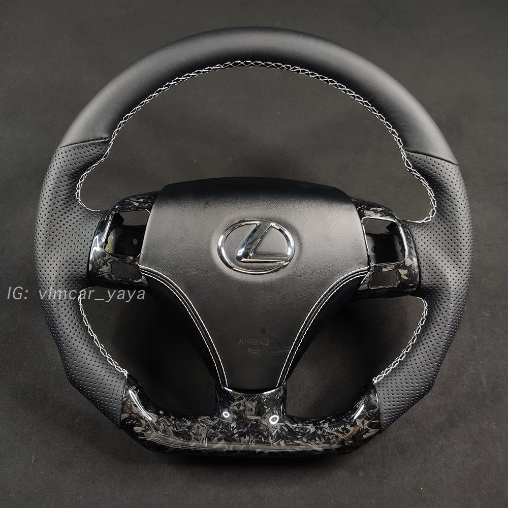 Private Custom Carbon Fiber Steering Wheel For Lexus GS / GS250 / GS350 / GS300 / GS450