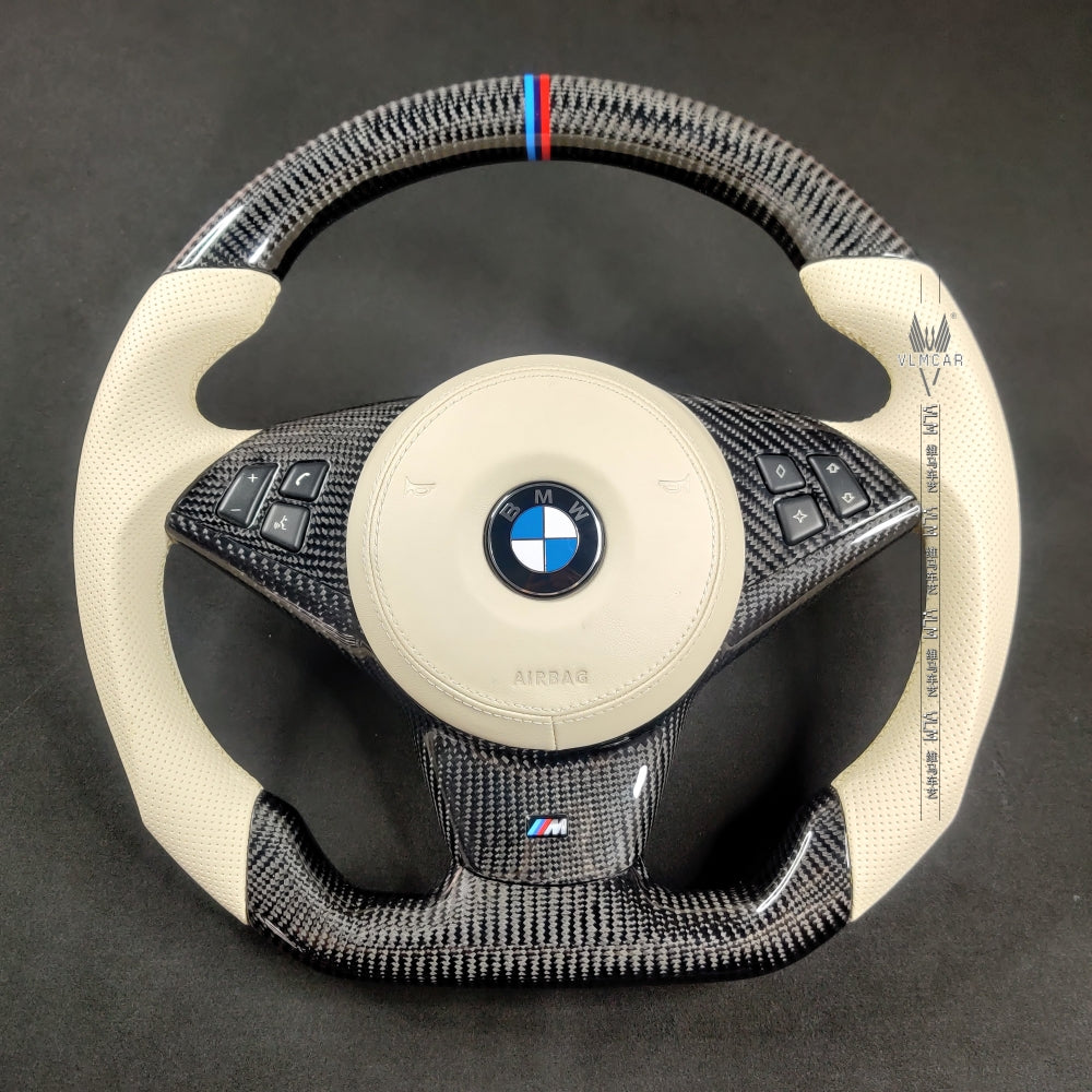 Private Custom Carbon Fiber Steering Wheel For BMW 5 Series E60 M5