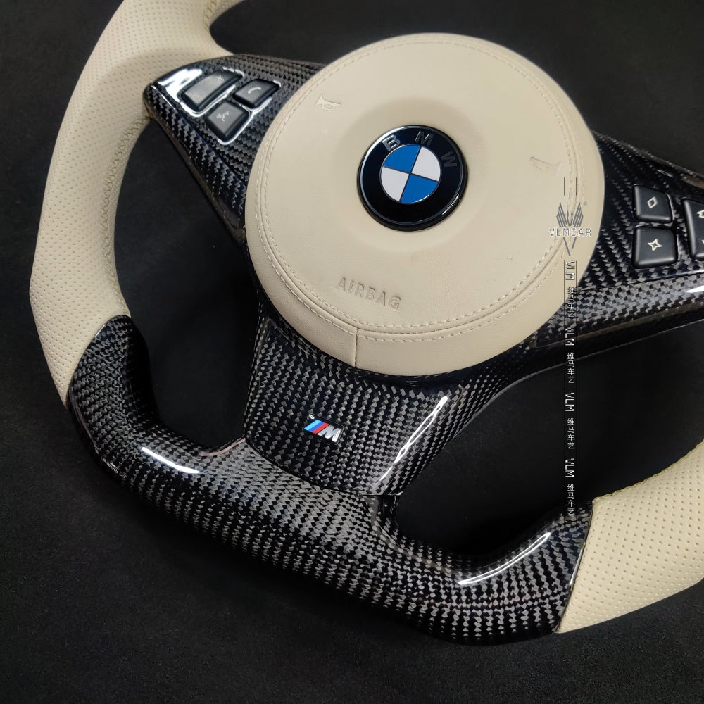 Private Custom Carbon Fiber Steering Wheel For BMW 5 Series E60 M5