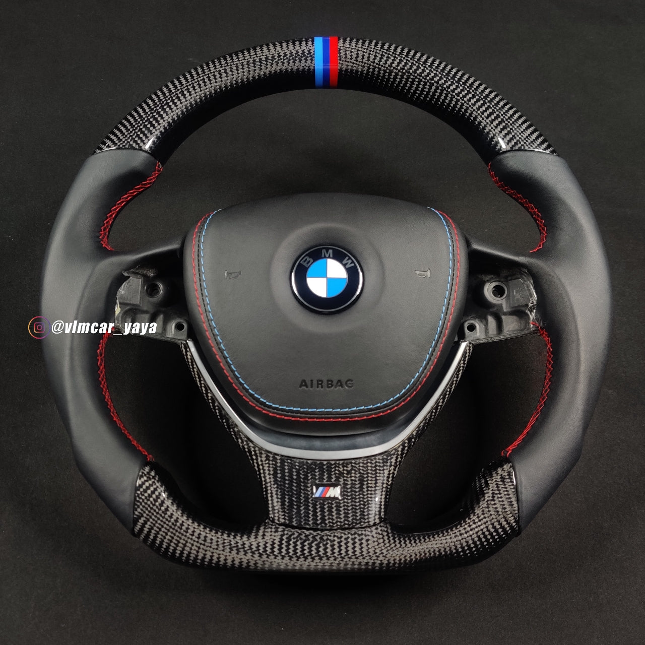 Private Custom Carbon Fiber Steering Wheel For BMW 5 Series F10