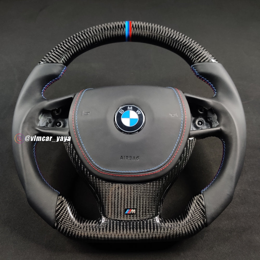 Private Custom Carbon Fiber Steering Wheel For BMW 5 Series F10