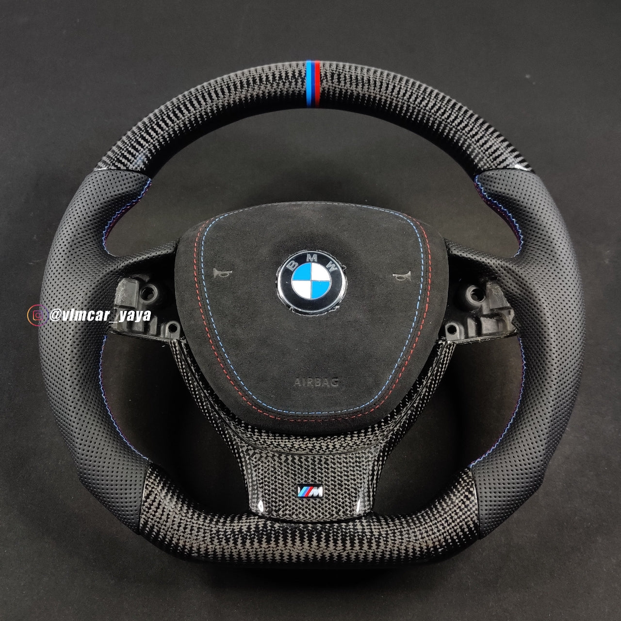Private Custom Carbon Fiber Steering Wheel For BMW 5 Series F10