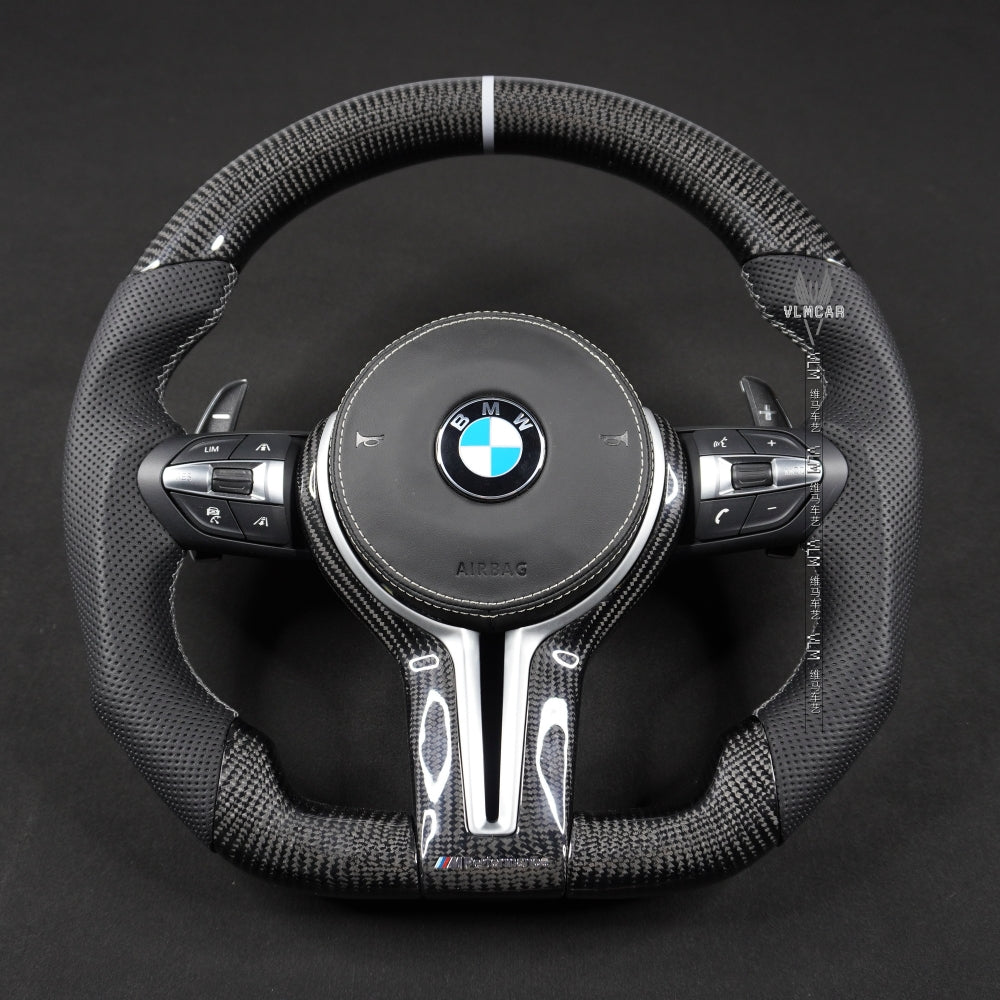 Private Custom Carbon Fiber Steering Wheel For BMW M2 M3 M4 F80 F82 F83 F87