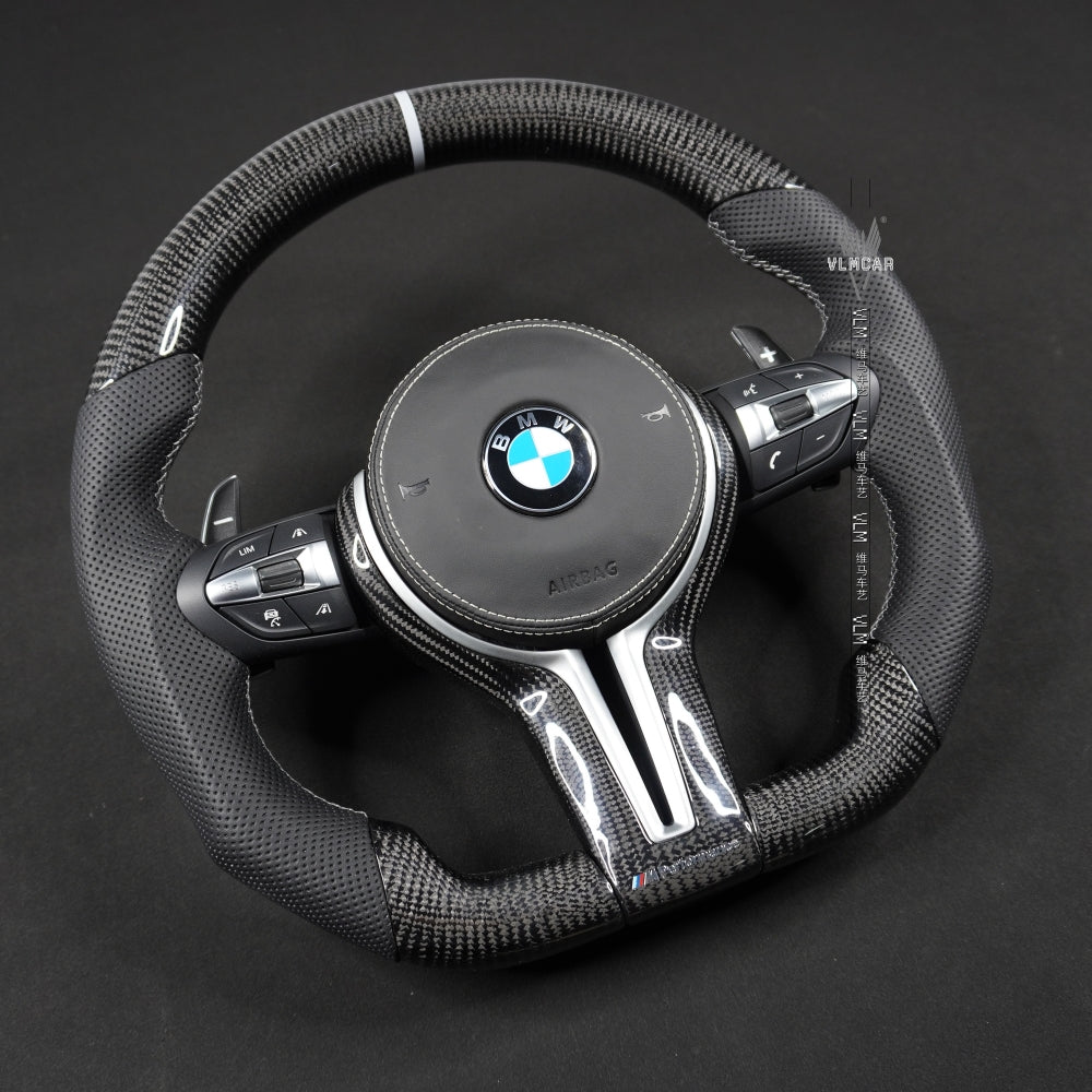 Private Custom Carbon Fiber Steering Wheel For BMW M2 M3 M4 F80 F82 F83 F87
