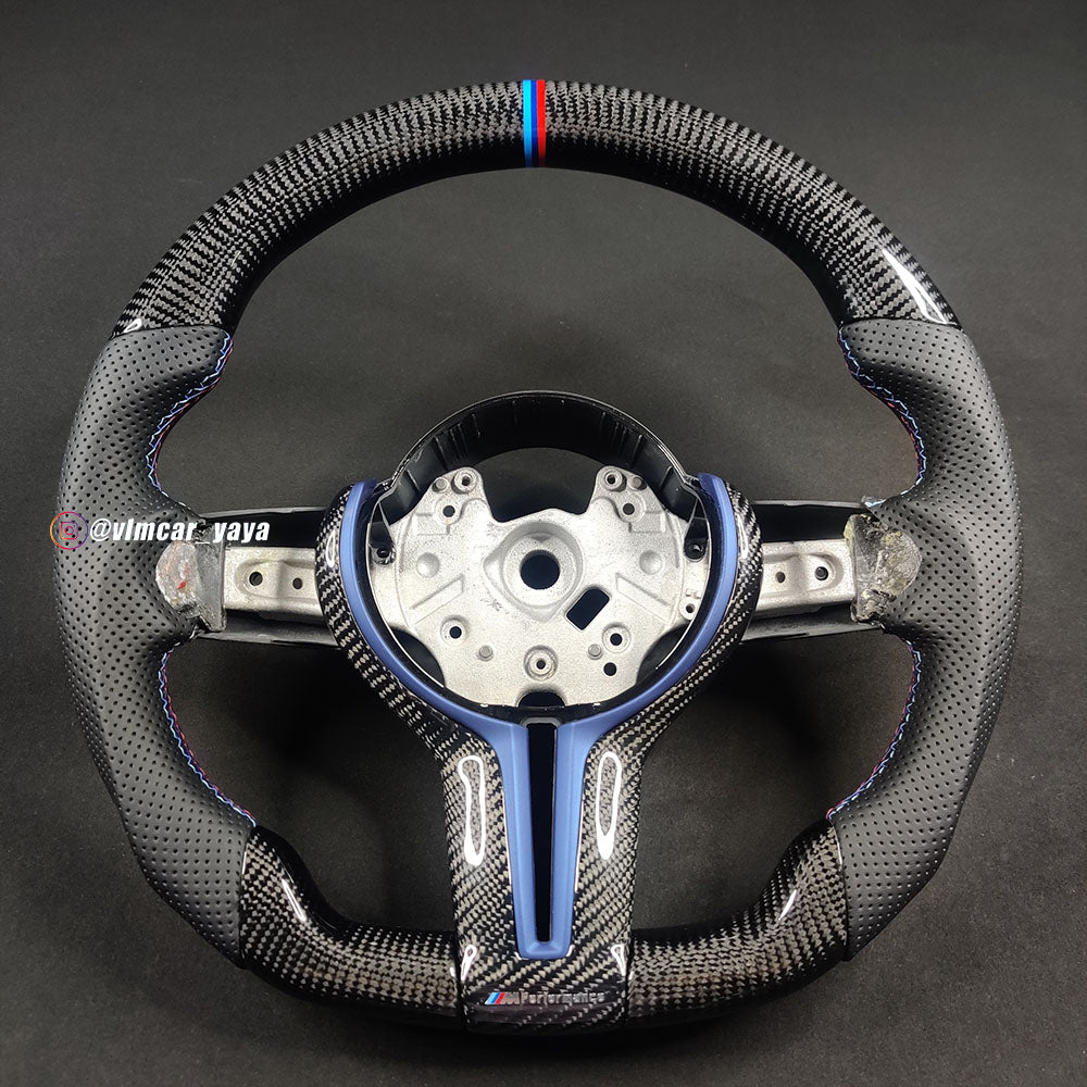 Private Custom Carbon Fiber Steering Wheel For BMW M2 M3 M4 F80 F82 F83 F87