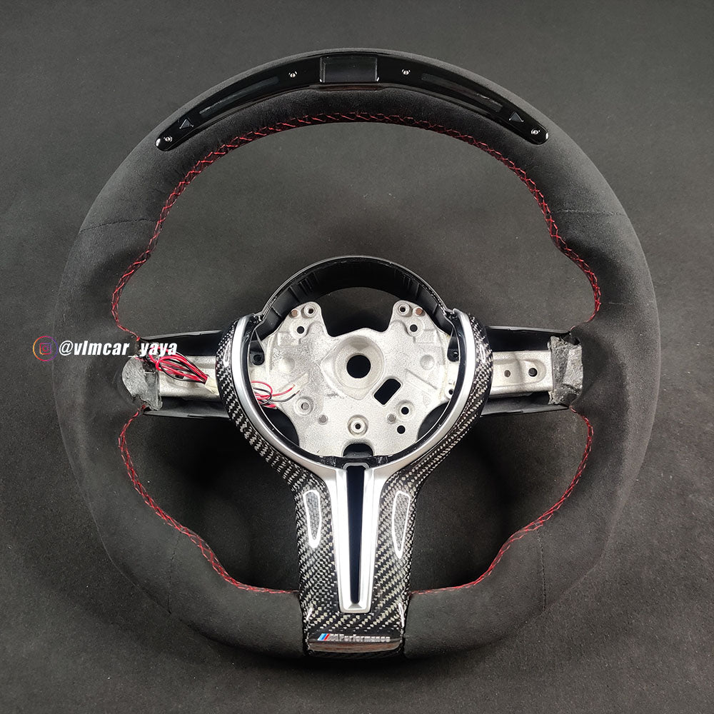 Private Custom Carbon Fiber Steering Wheel For BMW M2 M3 M4 F80 F82 F83 F87