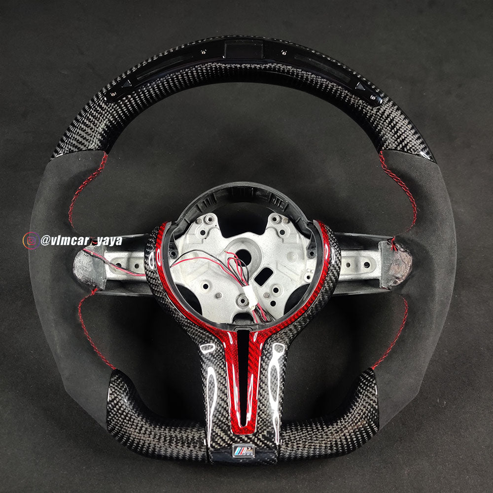 Private Custom Carbon Fiber Steering Wheel For BMW M2 M3 M4 F80 F82 F83 F87