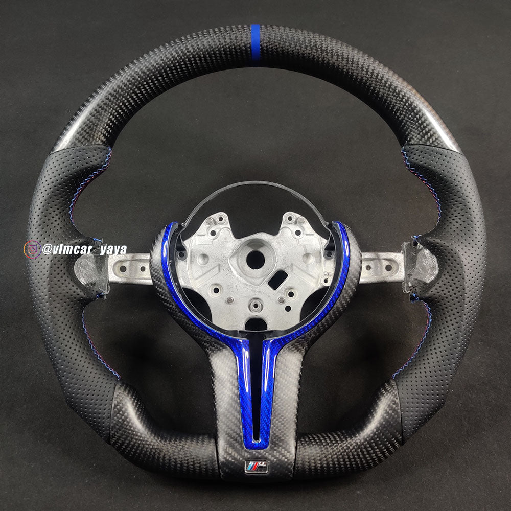 Private Custom Carbon Fiber Steering Wheel For BMW M2 M3 M4 F80 F82 F83 F87