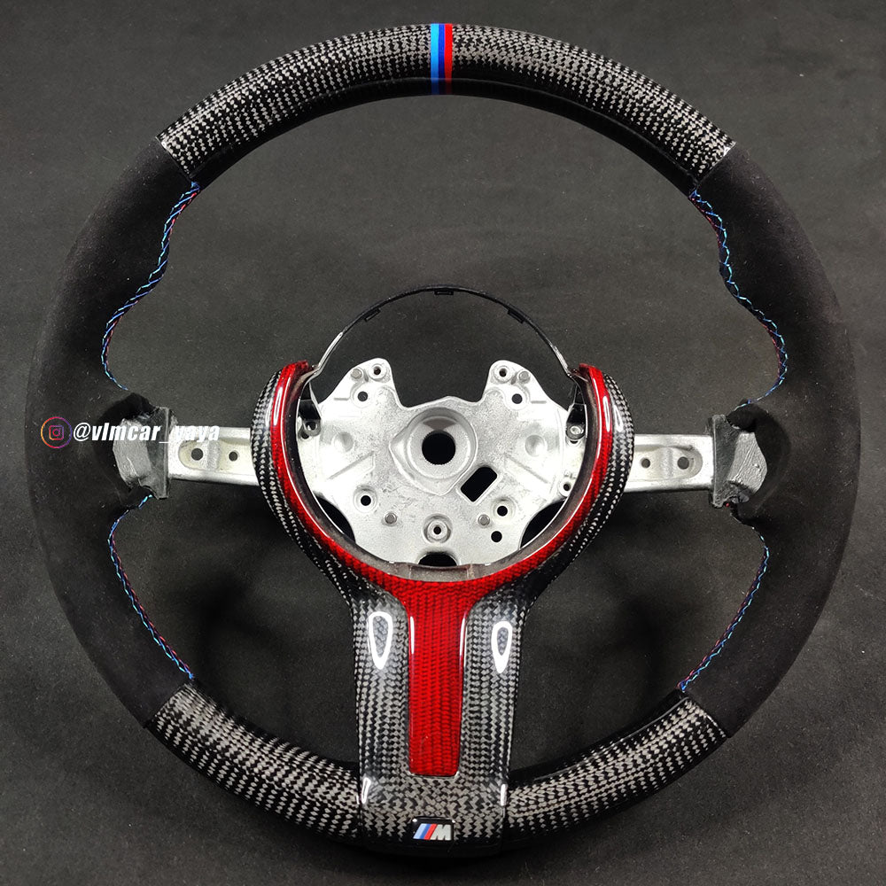 Private Custom Carbon Fiber Steering Wheel For BMW M2 M3 M4 F80 F82 F83 F87