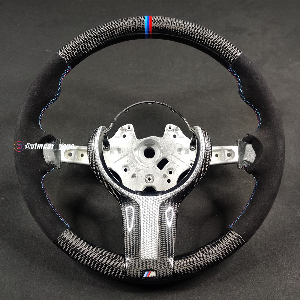 Private Custom Carbon Fiber Steering Wheel For BMW M2 M3 M4 F80 F82 F83 F87