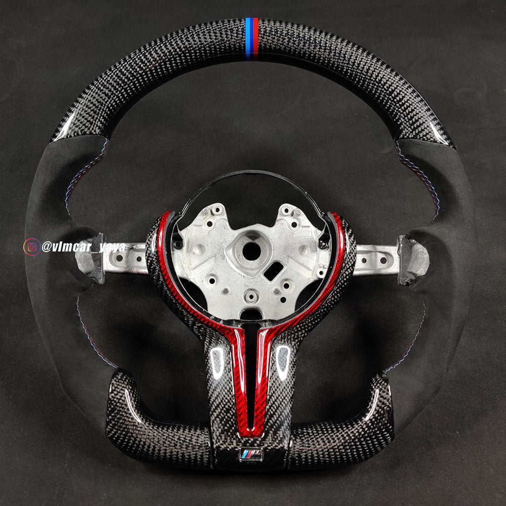 Private Custom Carbon Fiber Steering Wheel For BMW M2 M3 M4 F80 F82 F83 F87