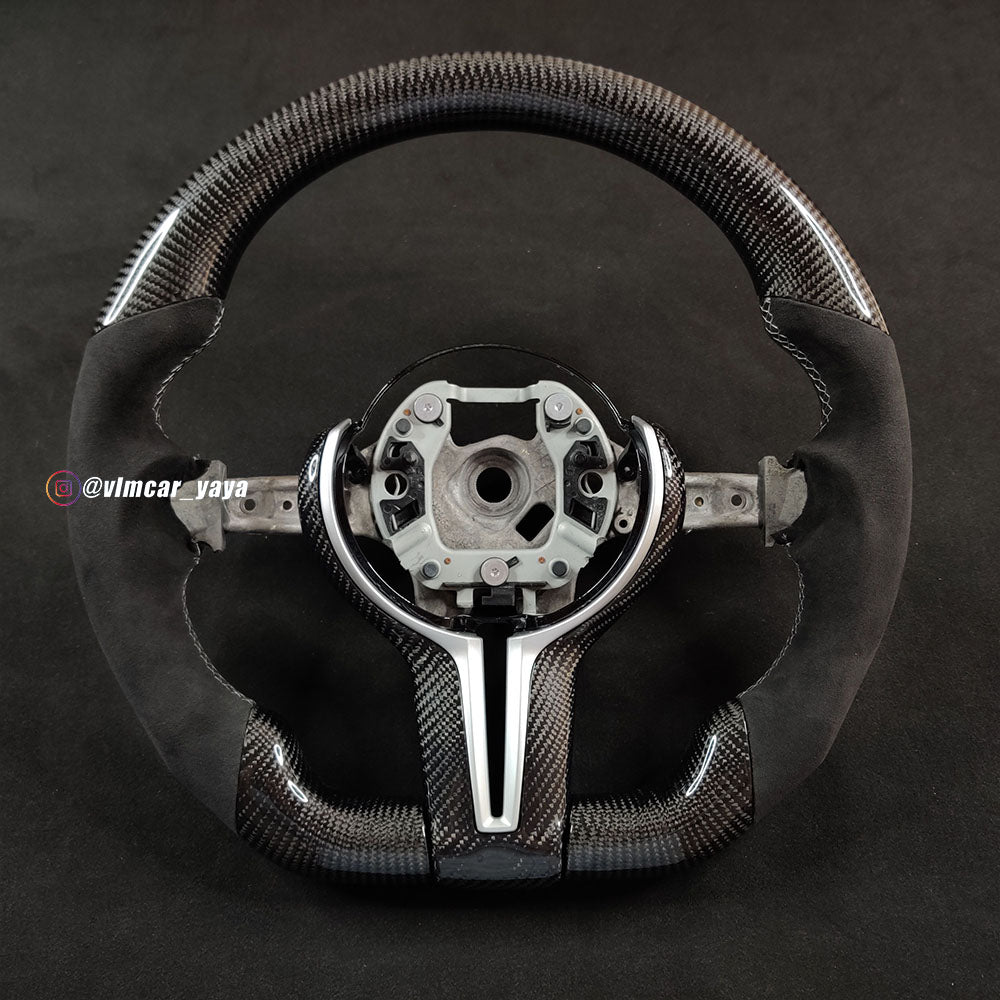 Private Custom Carbon Fiber Steering Wheel For BMW M2 M3 M4 F80 F82 F83 F87