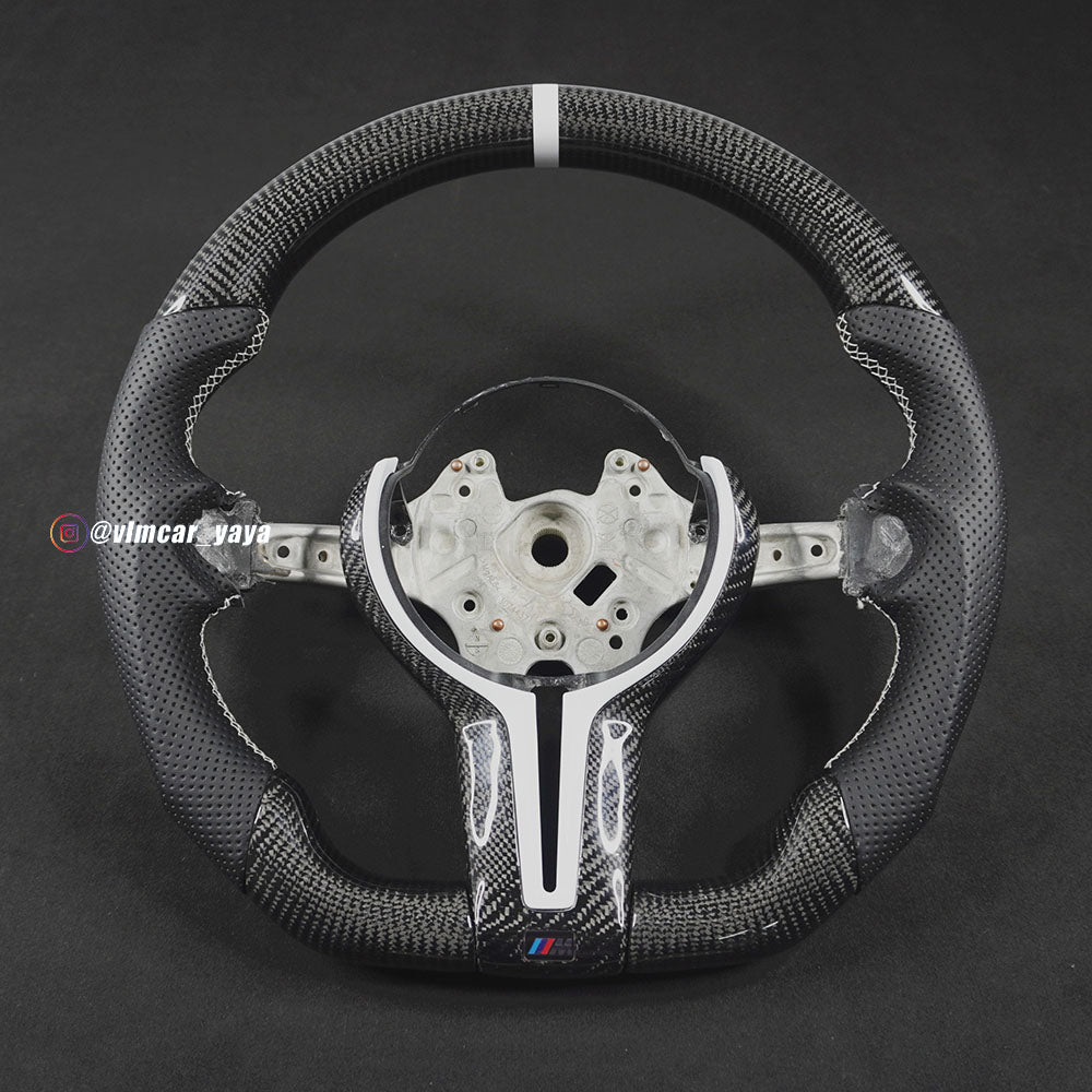 Private Custom Carbon Fiber Steering Wheel For BMW M2 M3 M4 F80 F82 F83 F87