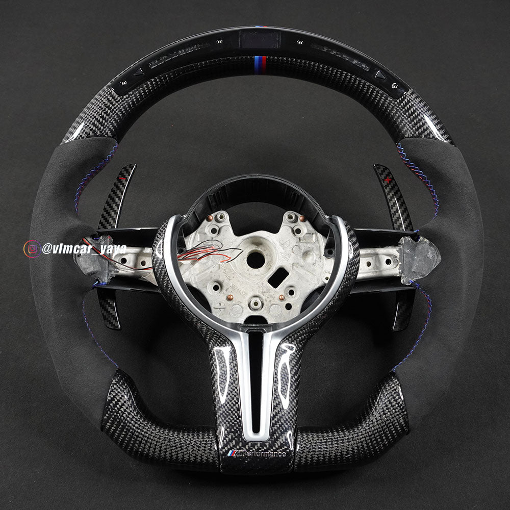 Private Custom Carbon Fiber Steering Wheel For BMW M2 M3 M4 F80 F82 F83 F87